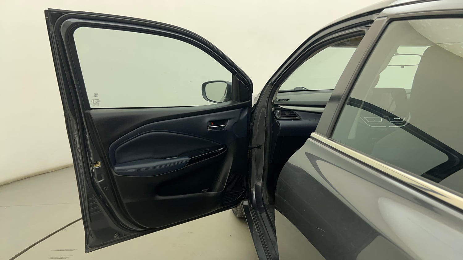 Used 2023 Maruti Suzuki Baleno Zeta MT Petrol Manual interior LEFT FRONT DOOR OPEN VIEW