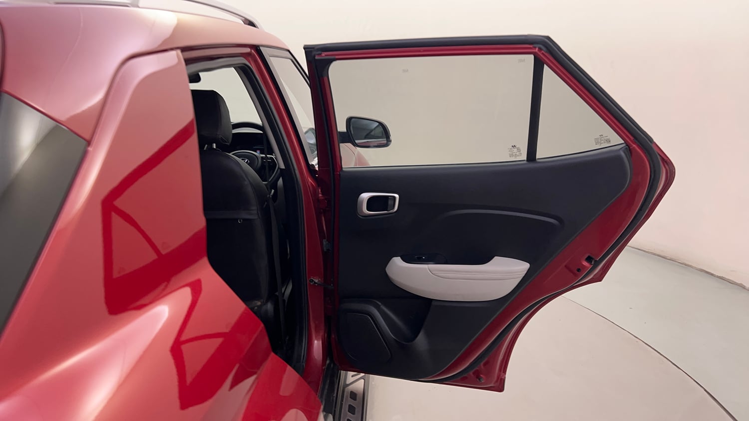 Used 2023 Hyundai Venue SX (O) 1.0 Turbo DCT Petrol Automatic interior RIGHT REAR DOOR OPEN VIEW