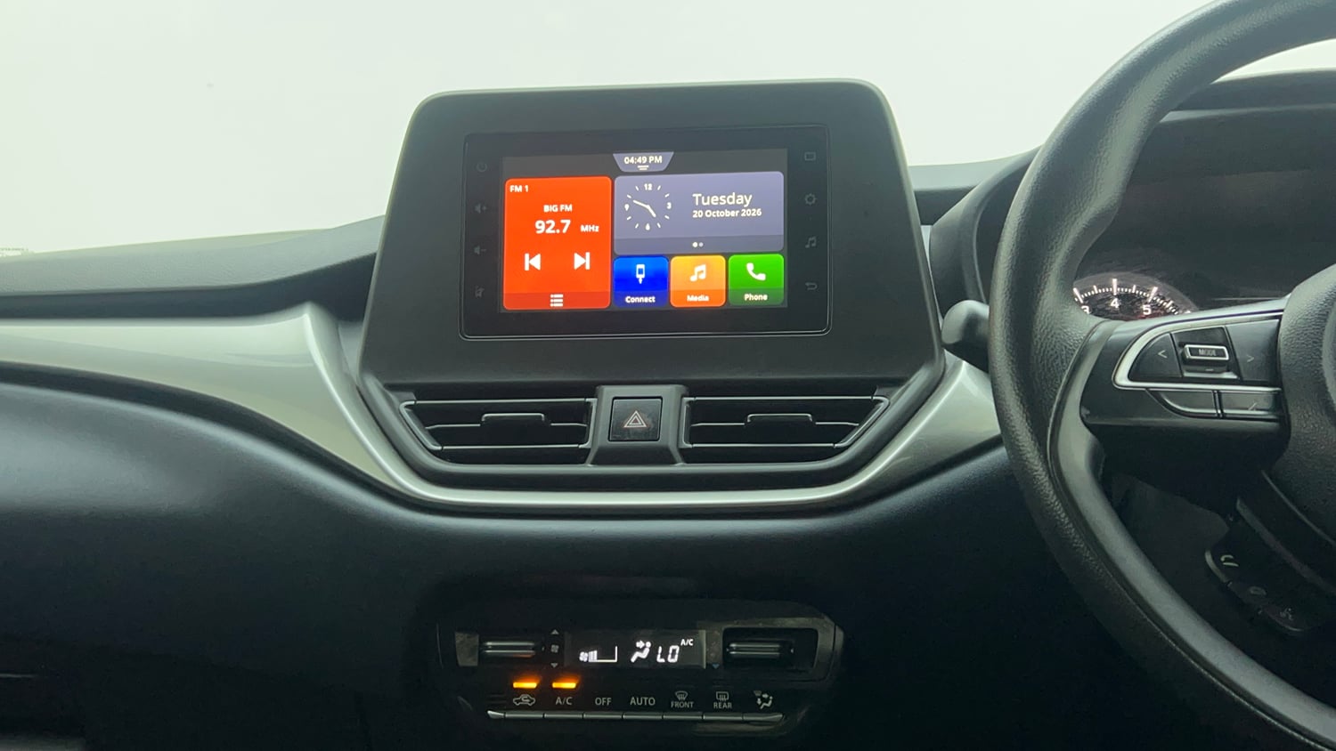 Used 2023 Maruti Suzuki Baleno Delta AGS Petrol Automatic top_features Integrated (in-dash) music system