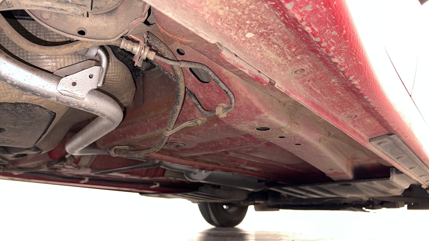 Used 2021 Maruti Suzuki Swift VXi AMT Petrol Automatic extra REAR RIGHT UNDERBODY VIEW