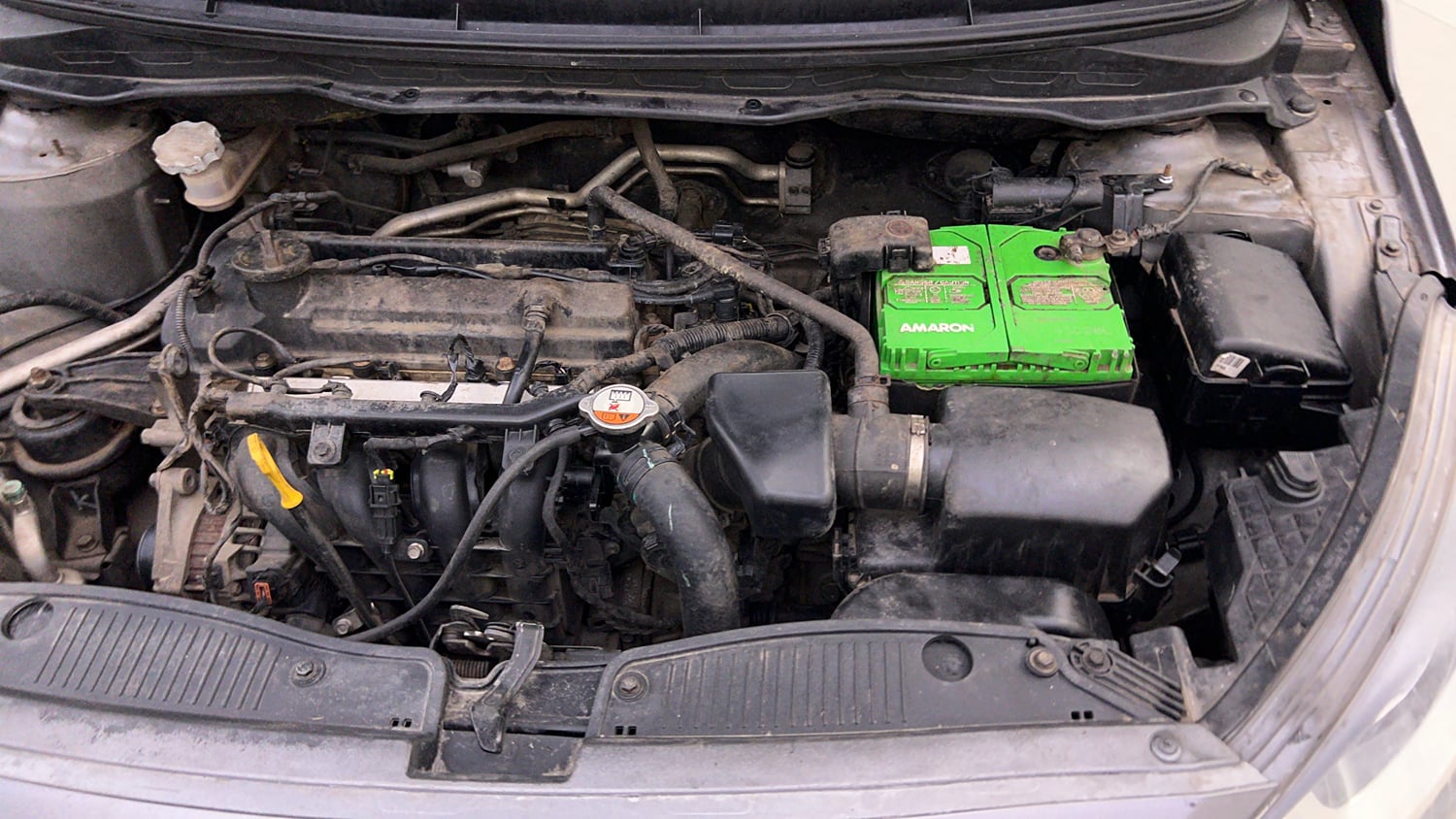 Used 2012 Hyundai i20 Sportz 1.2 Petrol Manual engine ENGINE LEFT SIDE VIEW