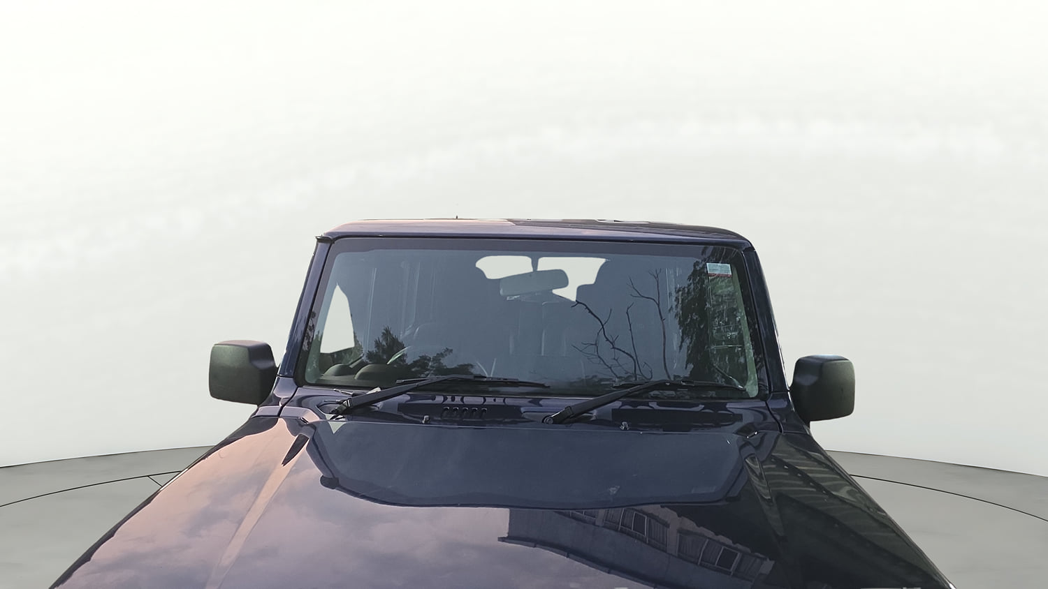 Used 2024 Maruti Suzuki Jimny Zeta MT Petrol Manual exterior FRONT WINDSHIELD VIEW