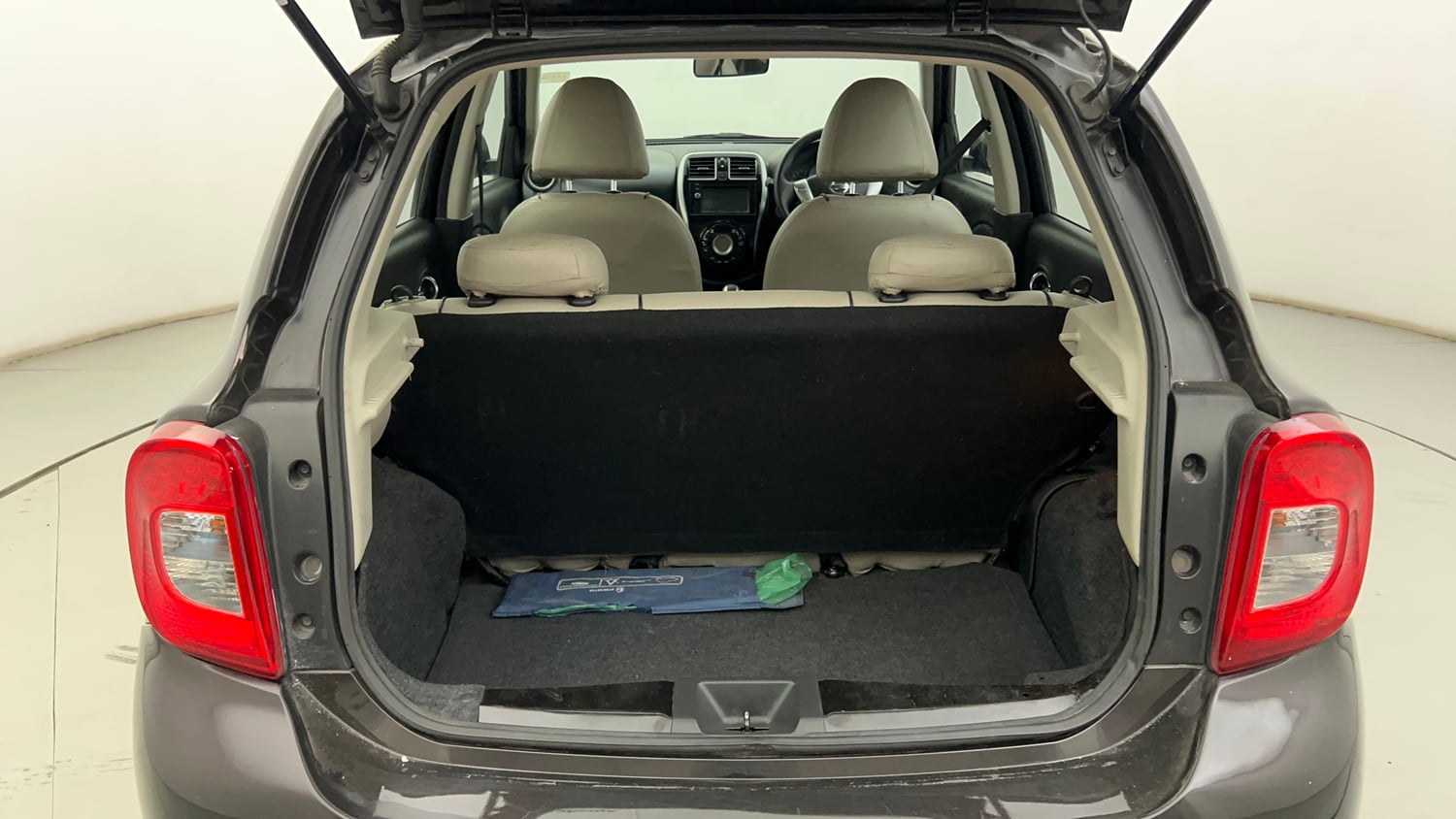 Used 2019 Nissan Micra XV CVT Petrol Automatic interior DICKY INSIDE VIEW