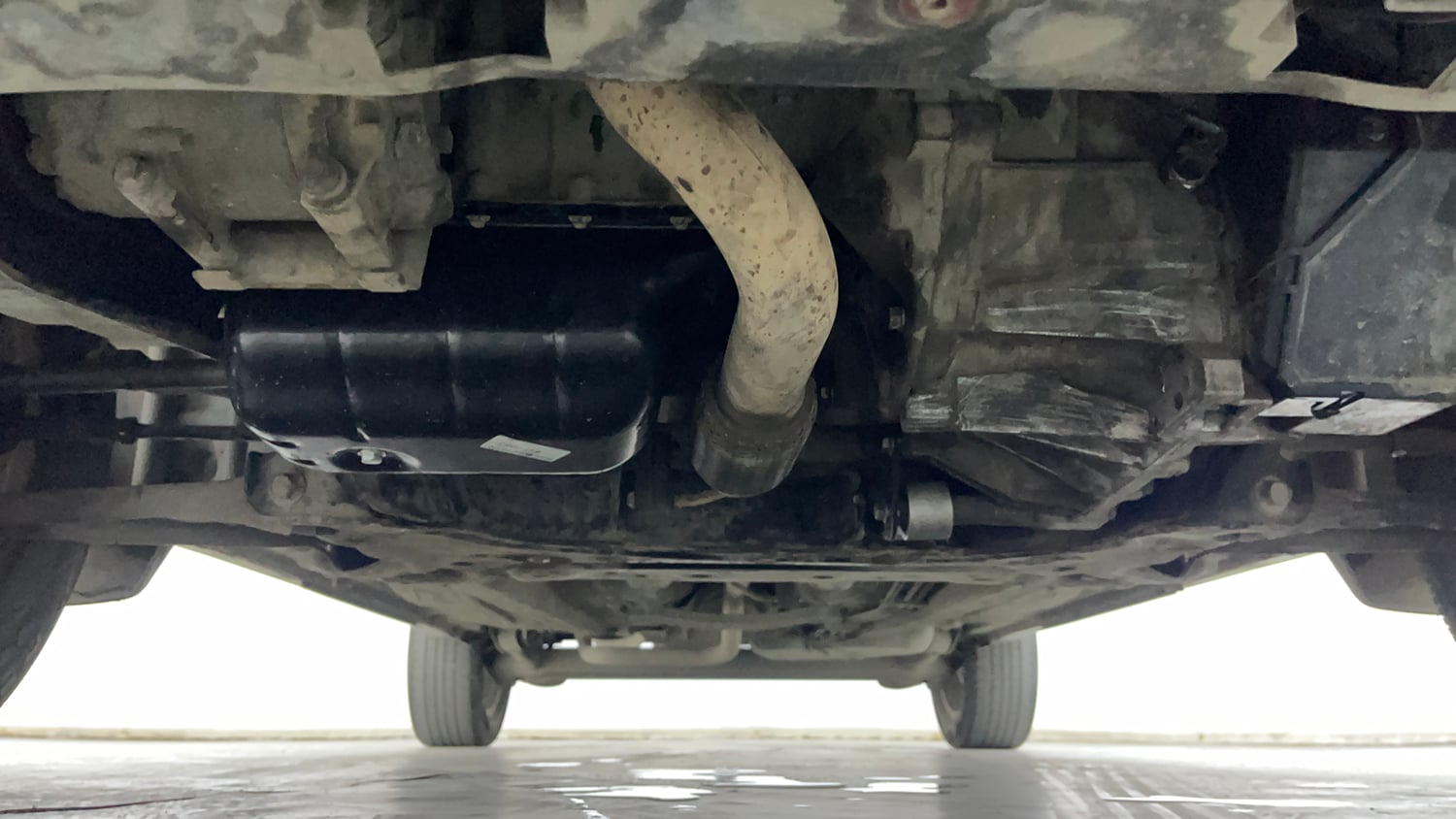 Used 2014 Ford EcoSport Titanium 1.5 TDCi Diesel Manual extra FRONT LEFT UNDERBODY VIEW