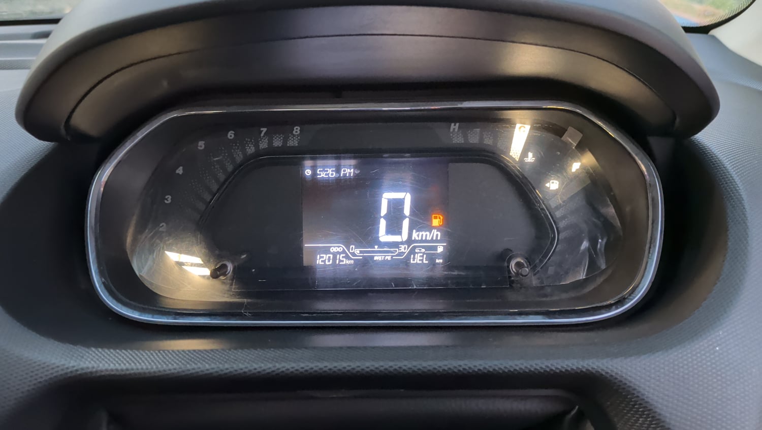 Used 2021 Tata Tiago XT Petrol Manual interior CLUSTERMETER VIEW