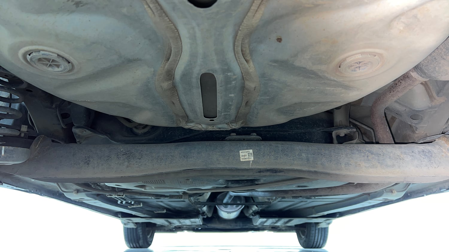 Used 2022 Maruti Suzuki Baleno Sigma MT Petrol Manual extra REAR UNDERBODY VIEW (TAKEN FROM REAR)