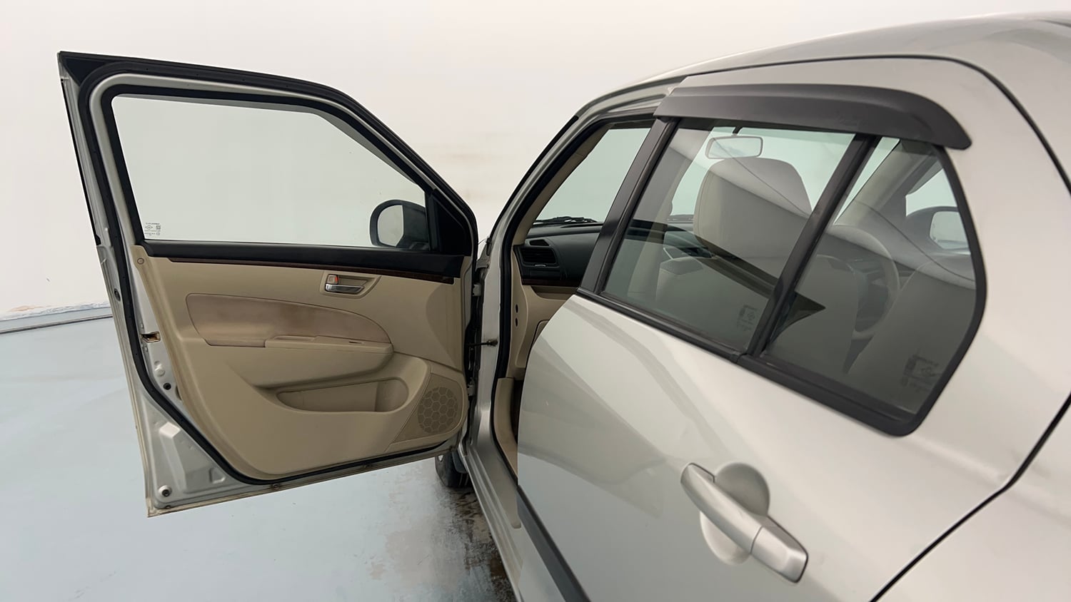 Used 2015 Maruti Suzuki Swift Dzire VXI Petrol Manual interior LEFT FRONT DOOR OPEN VIEW