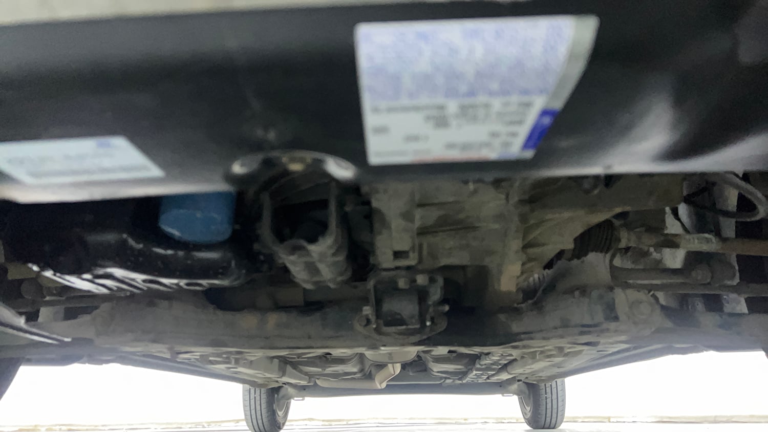 Used 2018 Hyundai Grand i10 Asta 1.2 Kappa VTVT Petrol Manual extra FRONT LEFT UNDERBODY VIEW
