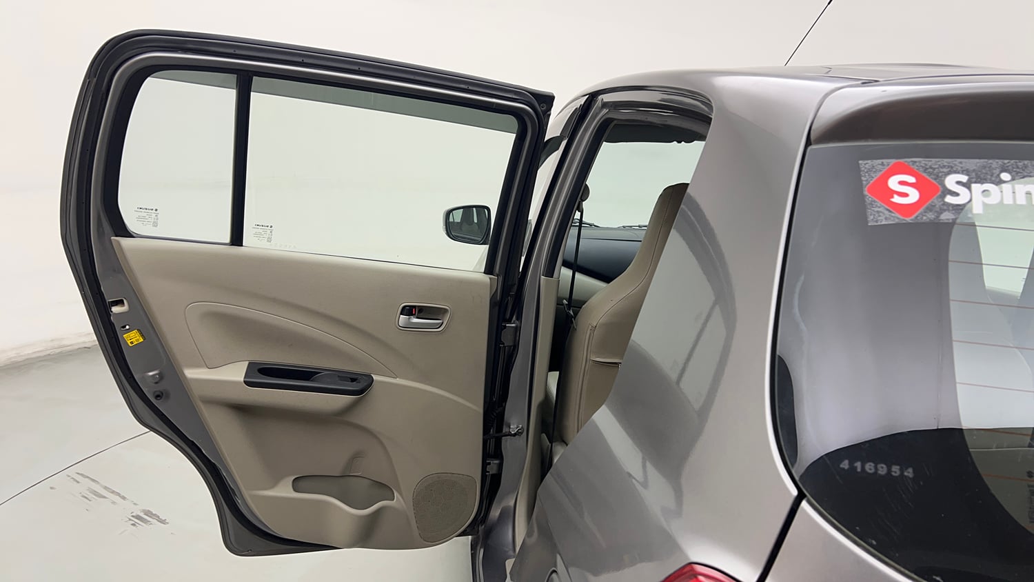 Used 2017 Maruti Suzuki Celerio ZXi AMT Petrol Automatic interior LEFT REAR DOOR OPEN VIEW