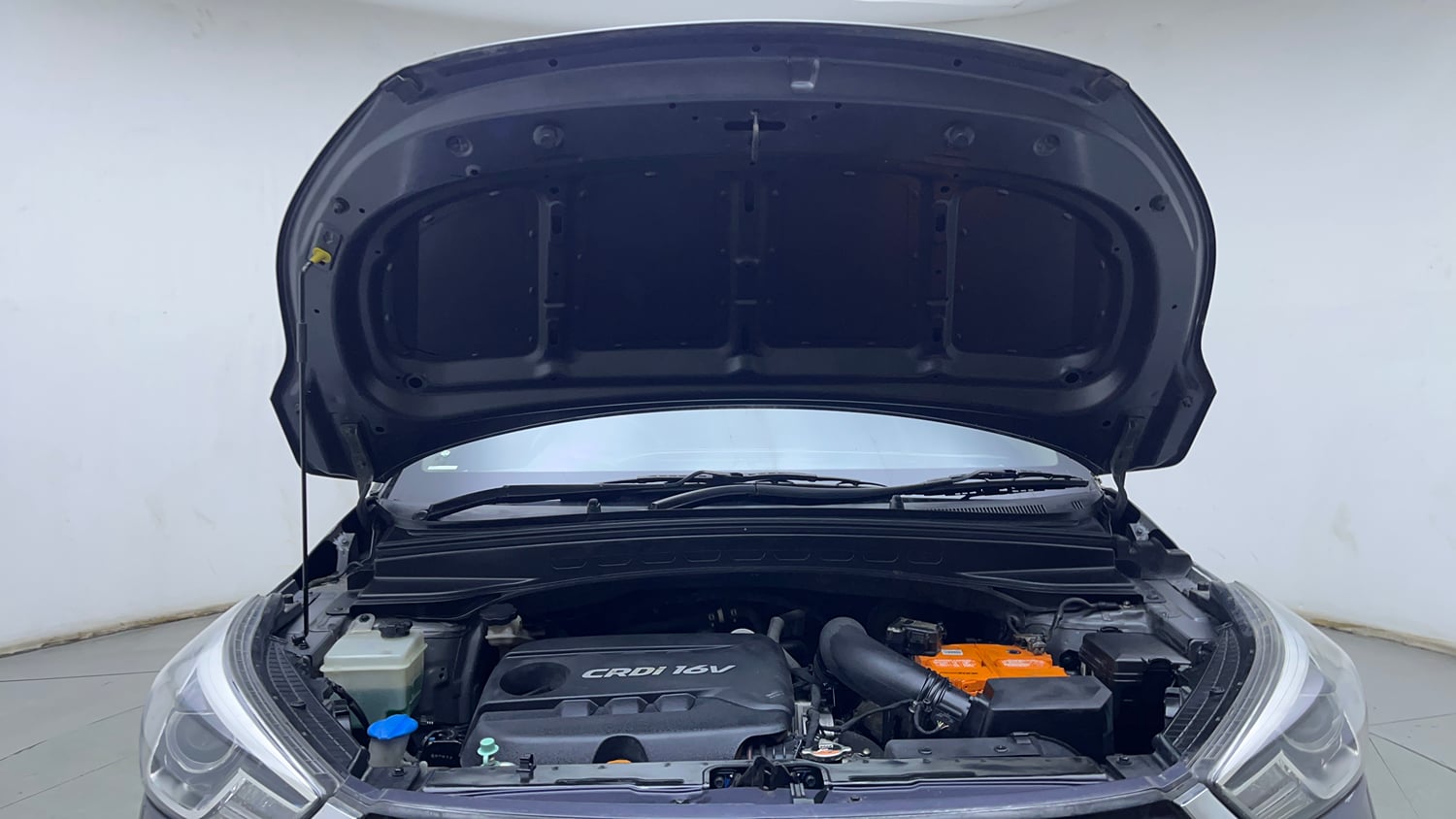 Used 2018 Hyundai Creta SX 1.6 CRDI (O) Diesel Manual engine ENGINE & BONNET OPEN FRONT VIEW