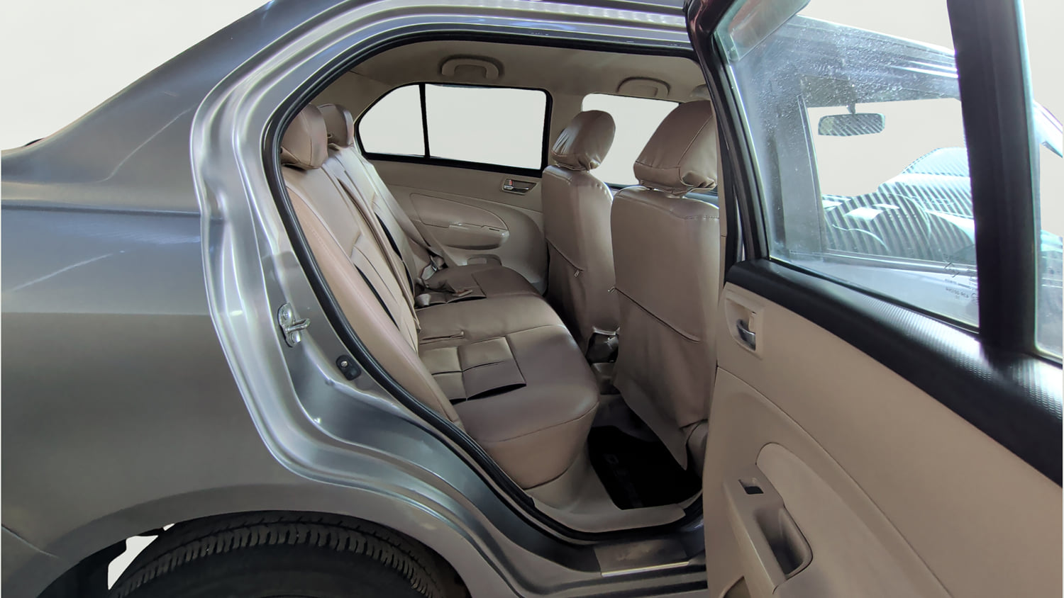 Used 2014 Maruti Suzuki Swift Dzire VXI Petrol Manual interior RIGHT SIDE REAR DOOR CABIN VIEW