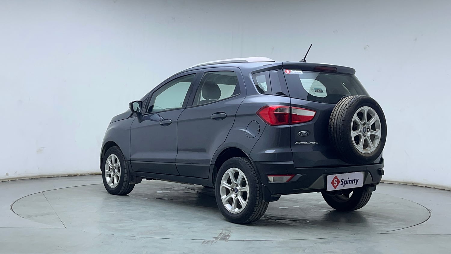Used 2019 Ford EcoSport Titanium + 1.5L Ti-VCT AT Petrol Automatic exterior LEFT REAR CORNER VIEW