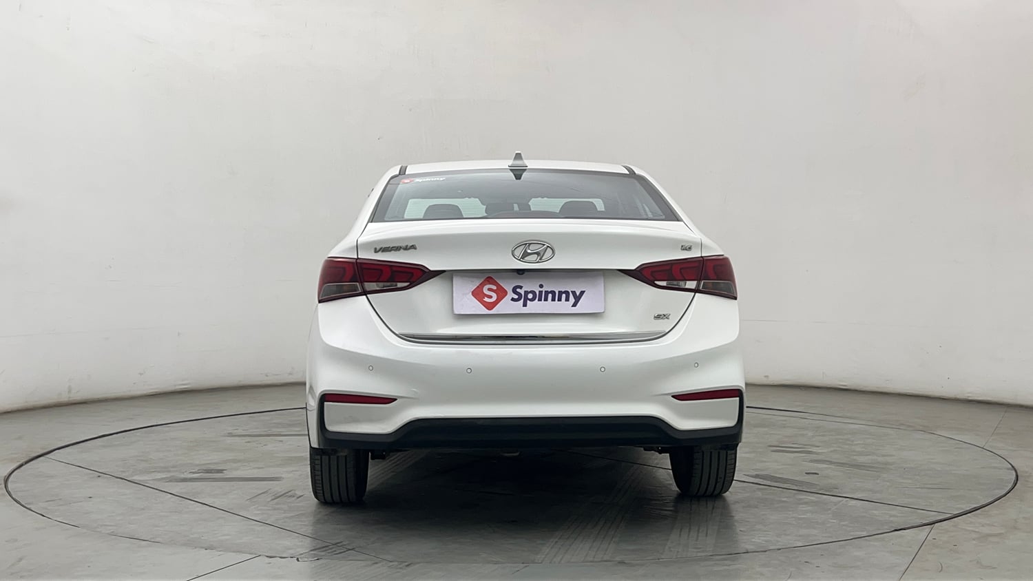 Used 2019 Hyundai Verna SX 1.6 VTVT Petrol Manual exterior BACK VIEW