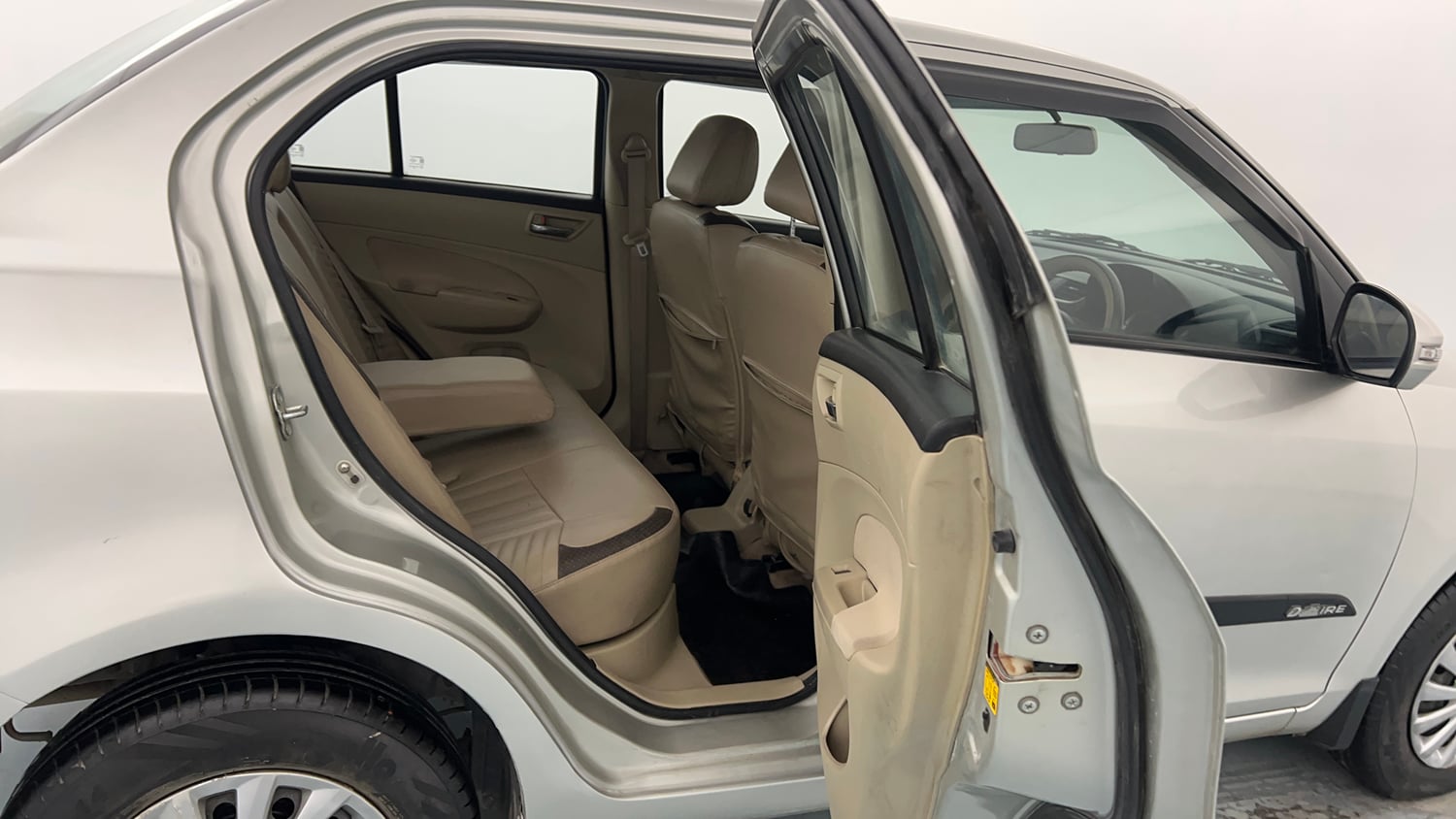 Used 2015 Maruti Suzuki Swift Dzire VXI Petrol Manual interior RIGHT SIDE REAR DOOR CABIN VIEW
