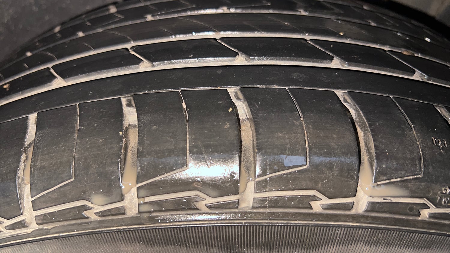 Used 2024 Hyundai Creta N-Line N10 1.5 Turbo DCT Petrol Automatic tyres LEFT REAR TYRE TREAD VIEW