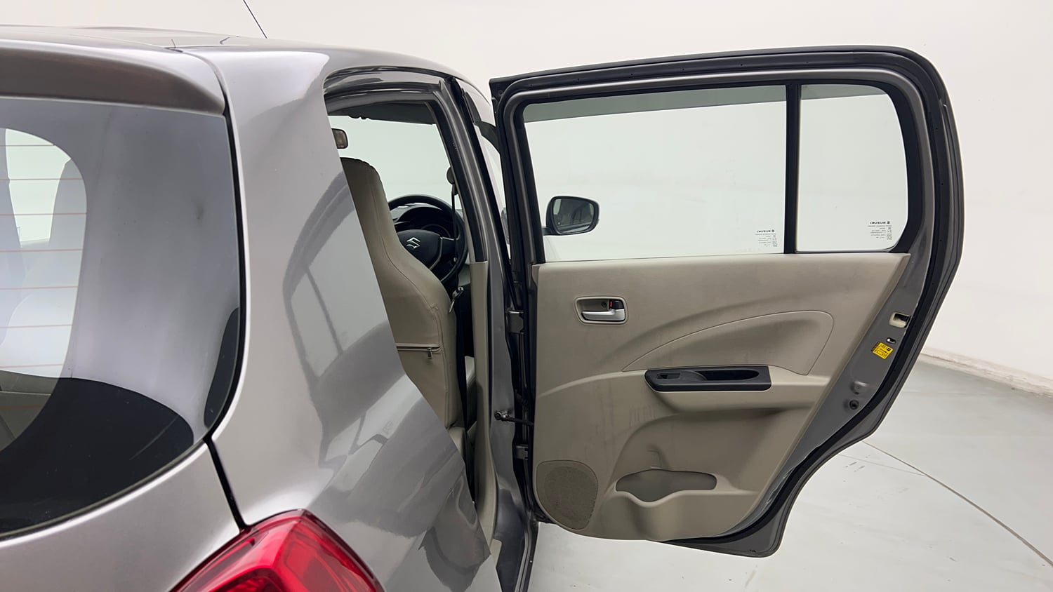Used 2017 Maruti Suzuki Celerio ZXi AMT Petrol Automatic interior RIGHT REAR DOOR OPEN VIEW