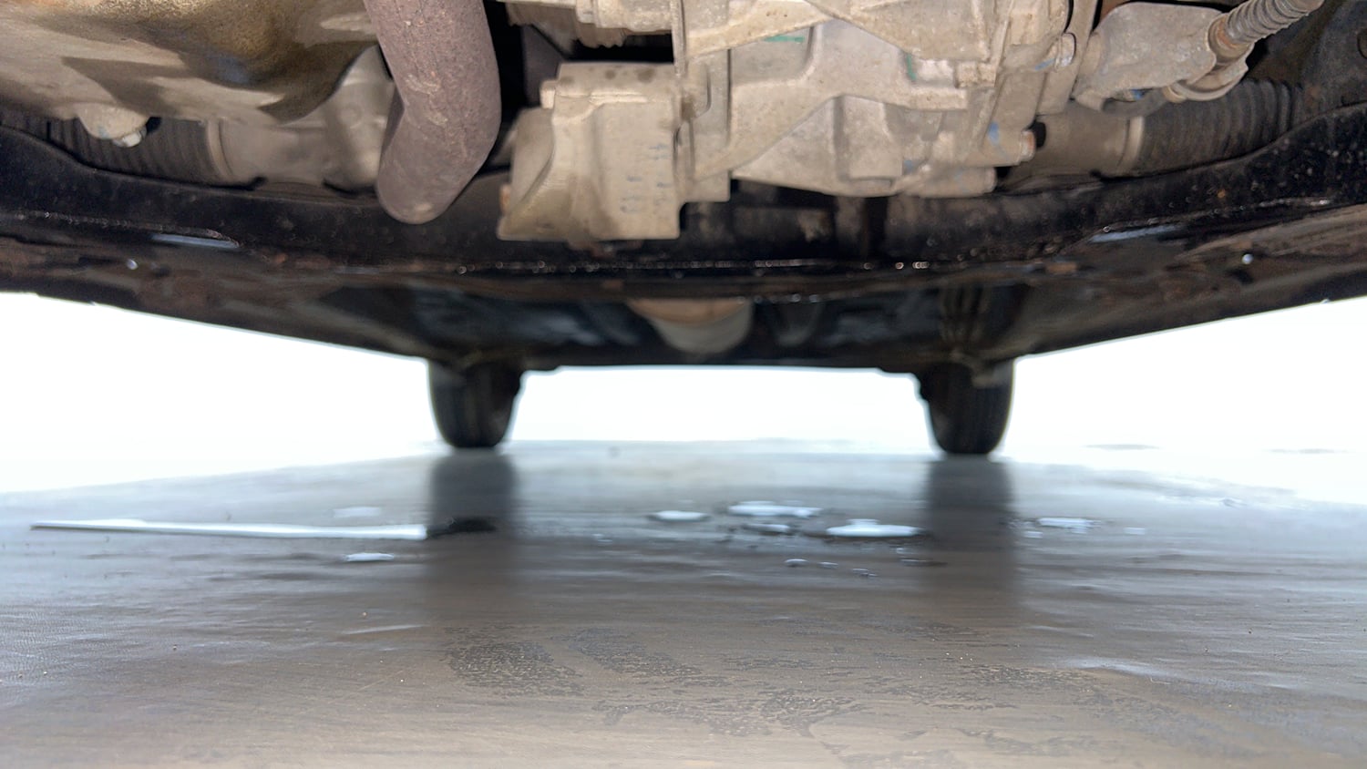 Used 2021 Maruti Suzuki Wagon R 1.0 VXi (O) 1.0 Petrol Manual extra FRONT LEFT UNDERBODY VIEW