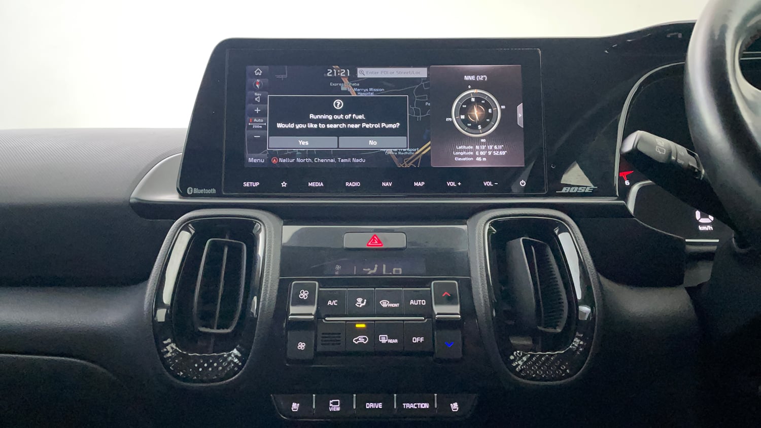 Used 2020 Kia Sonet GTX Plus 1.5 AT Diesel Automatic interior MUSIC SYSTEM & AC CONTROL VIEW