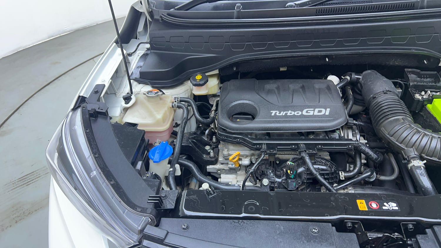 Used 2022 Kia Sonet GTX Plus 1.0 iMT Petrol Manual engine ENGINE RIGHT SIDE VIEW