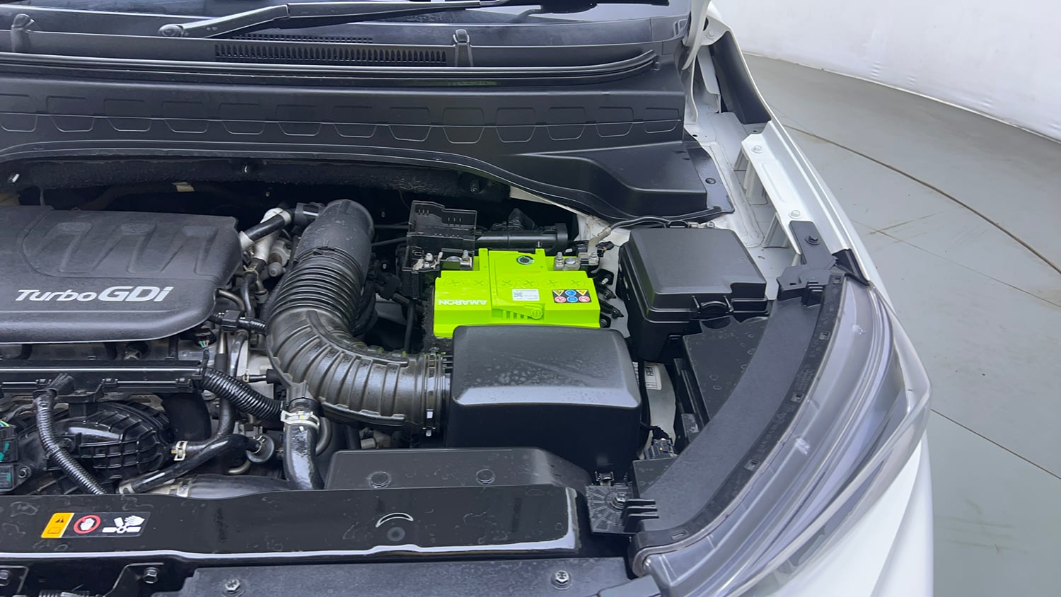 Used 2022 Kia Sonet GTX Plus 1.0 iMT Petrol Manual engine ENGINE LEFT SIDE VIEW