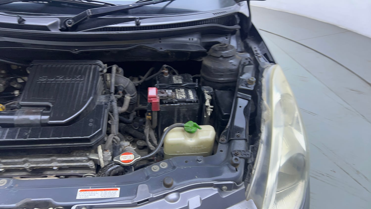 Used 2012 Maruti Suzuki Swift Dzire VXI Petrol Manual engine ENGINE LEFT SIDE VIEW