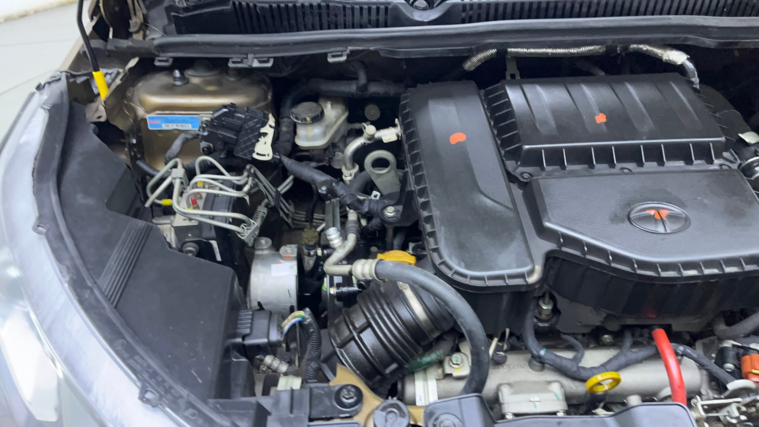 Used 2022 Tata Nexon XZA Plus (Premium) Diesel Jet Diesel Automatic engine ENGINE RIGHT SIDE VIEW