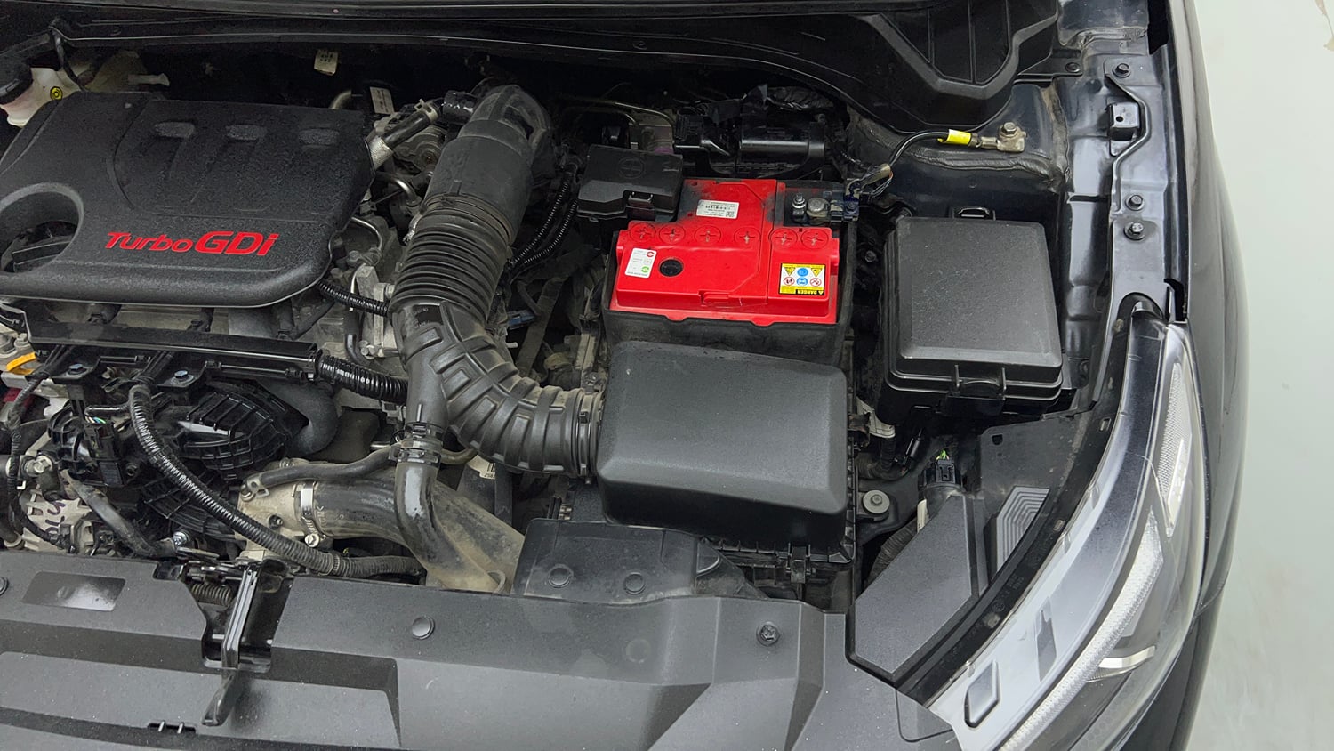Used 2022 Hyundai i20 N Line N8 1.0 Turbo DCT Petrol Automatic engine ENGINE LEFT SIDE VIEW