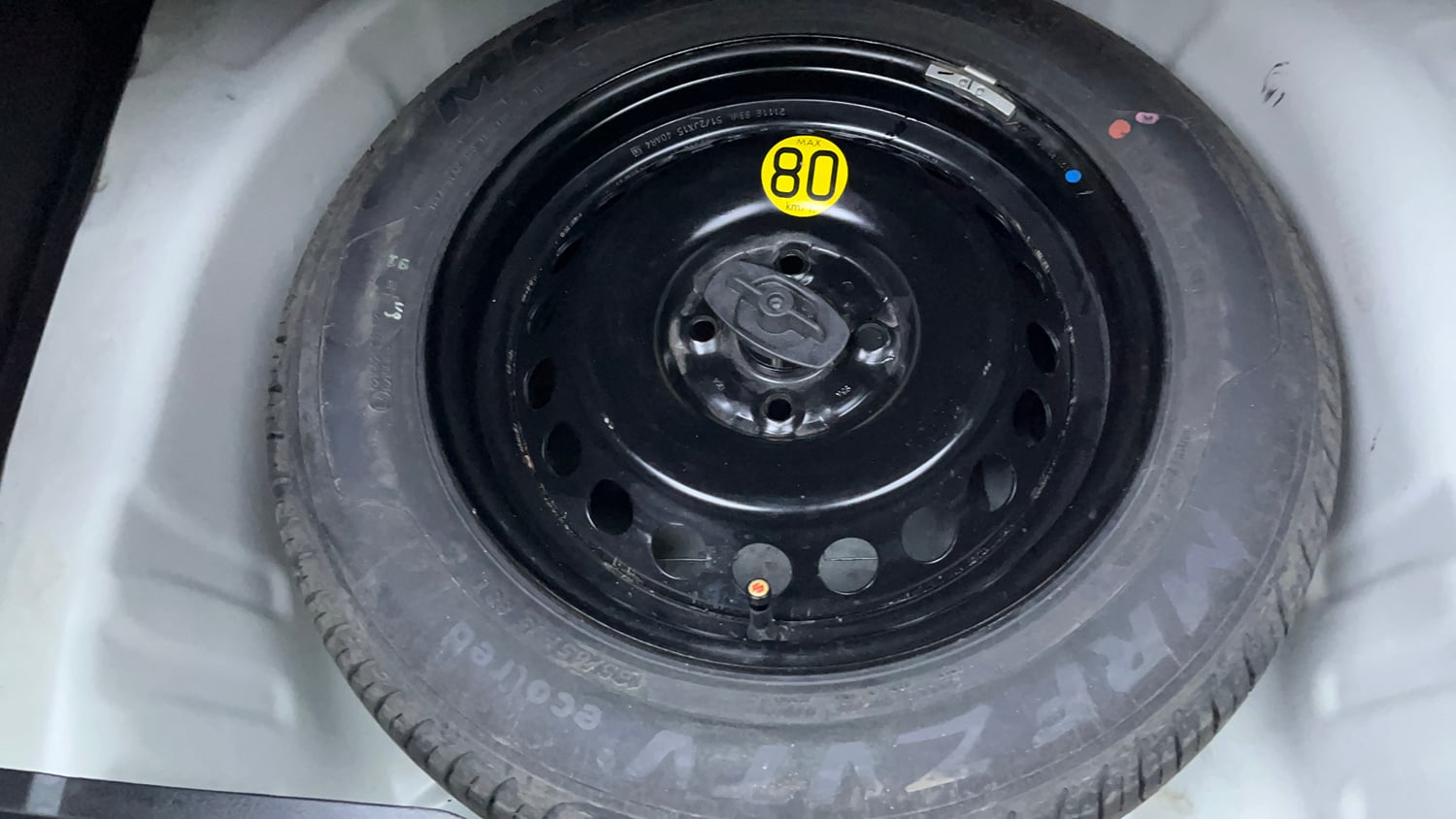 Used 2022 Maruti Suzuki Baleno Zeta Petrol Manual tyres SPARE TYRE VIEW