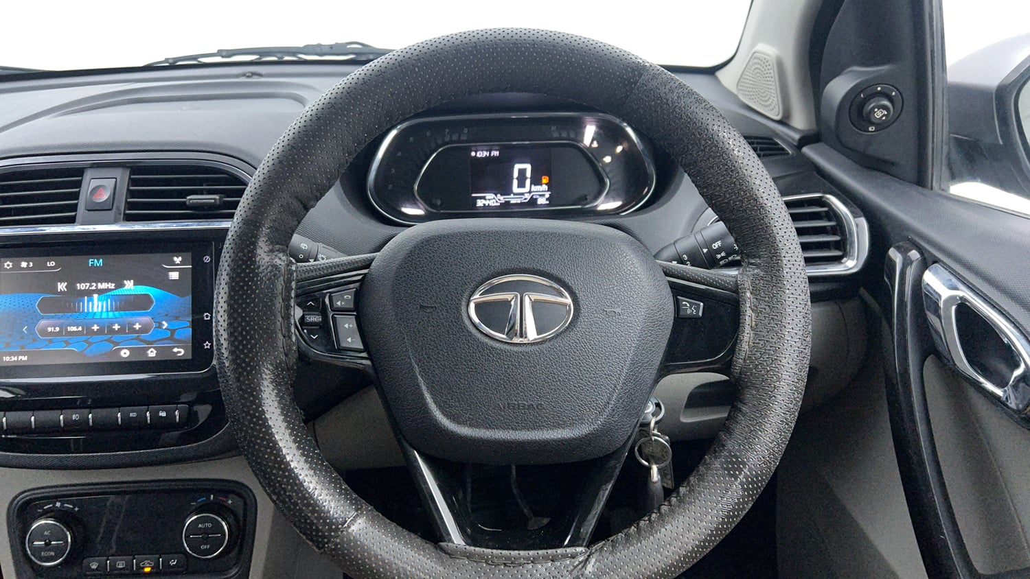 Used 2020 Tata Tiago Revotron XZ Plus Petrol Manual interior STEERING VIEW