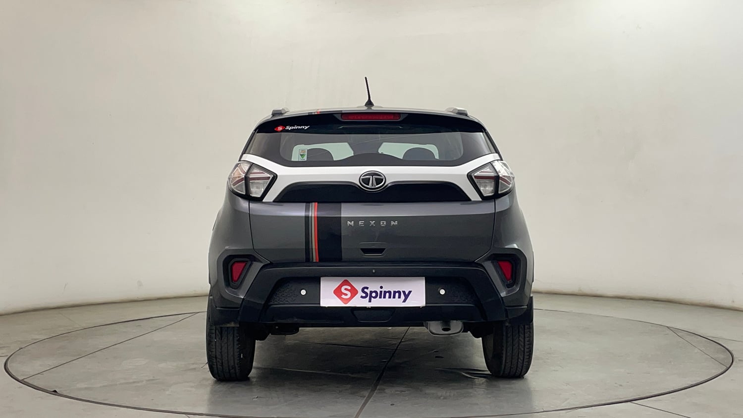 Used 2021 Tata Nexon XM (S) Petrol Manual exterior BACK VIEW