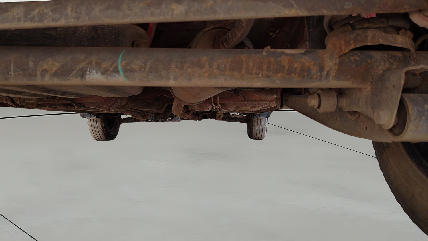 Used 2017 Maruti Suzuki Alto 800 VXi Petrol Manual extra REAR RIGHT UNDERBODY VIEW