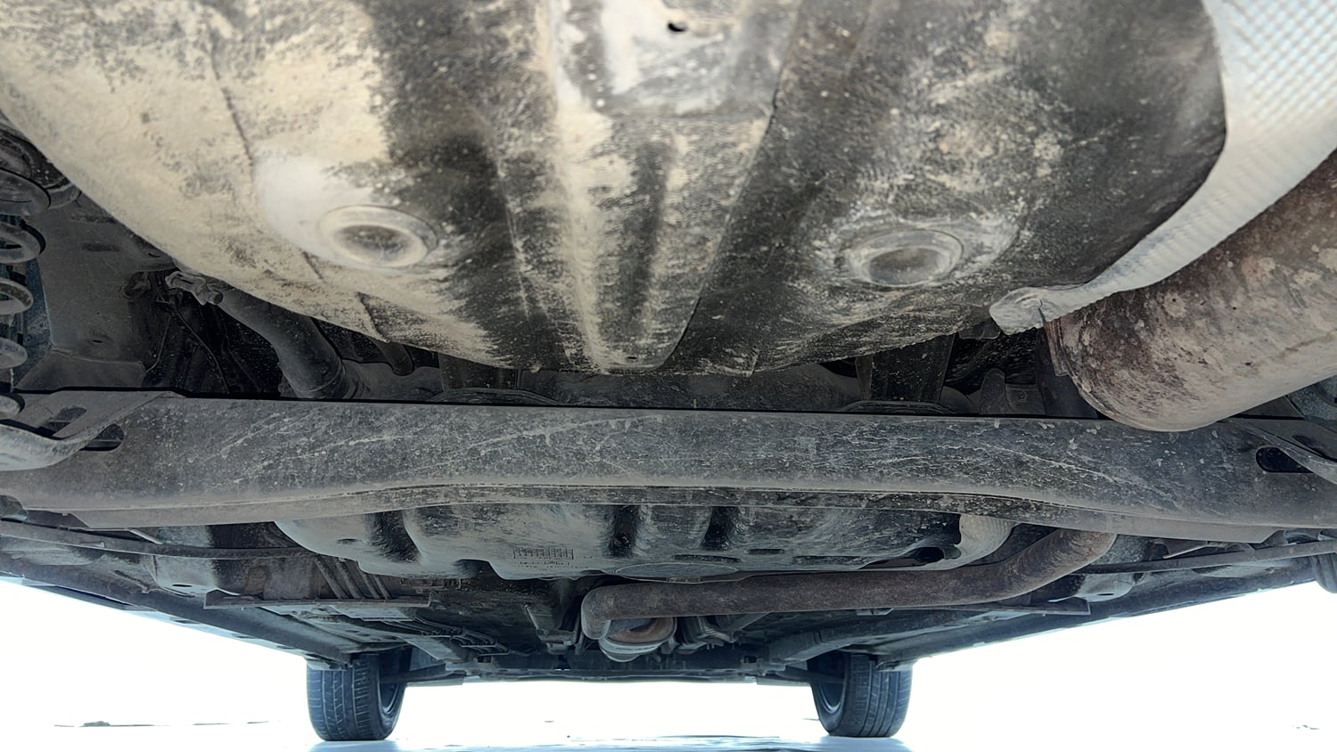 Used 2022 Hyundai i20 N Line N8 1.0 Turbo DCT Petrol Automatic extra REAR UNDERBODY VIEW (TAKEN FROM REAR)