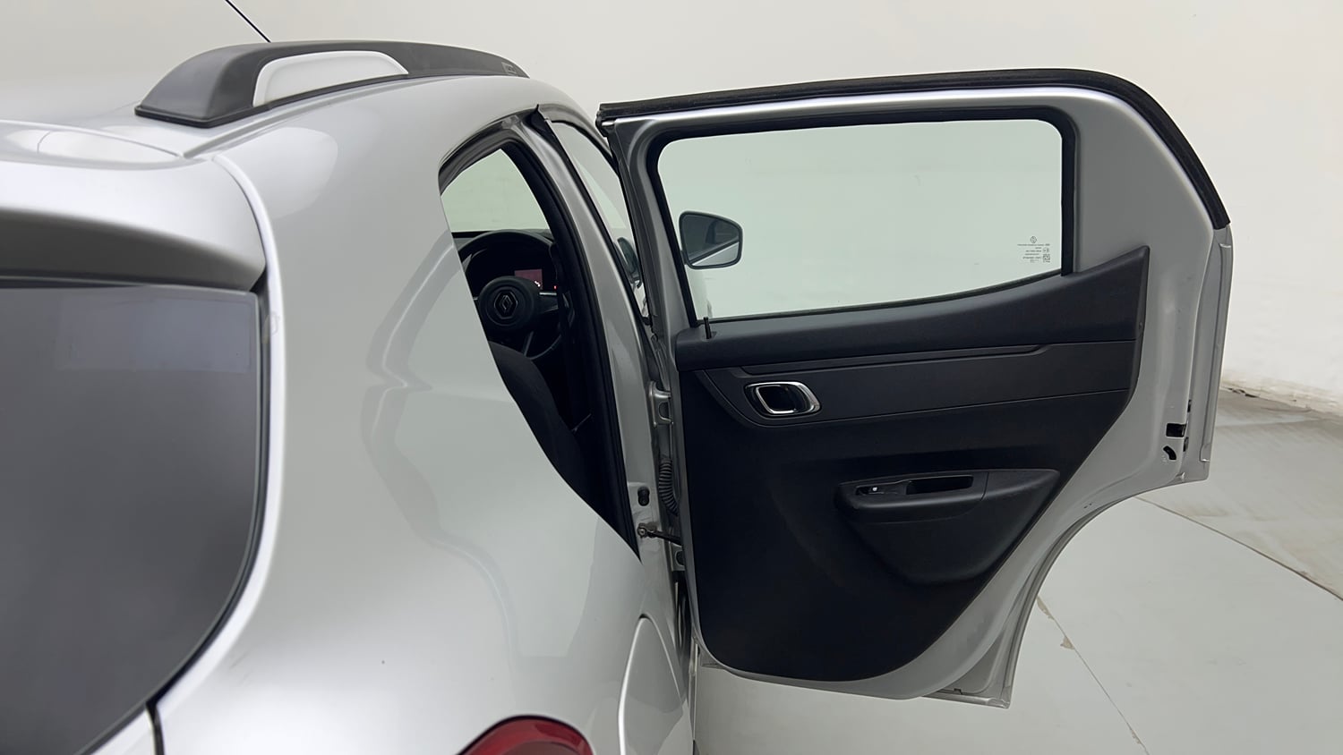 Used 2022 Renault Kwid CLIMBER AMT Petrol Automatic interior RIGHT REAR DOOR OPEN VIEW