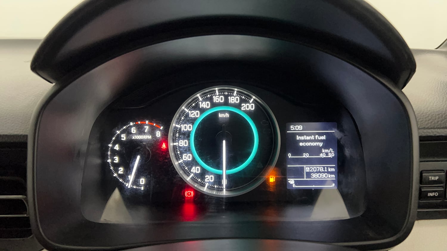 Used 2023 Maruti Suzuki Ignis Zeta 1.2 MT Petrol Manual interior CLUSTERMETER VIEW