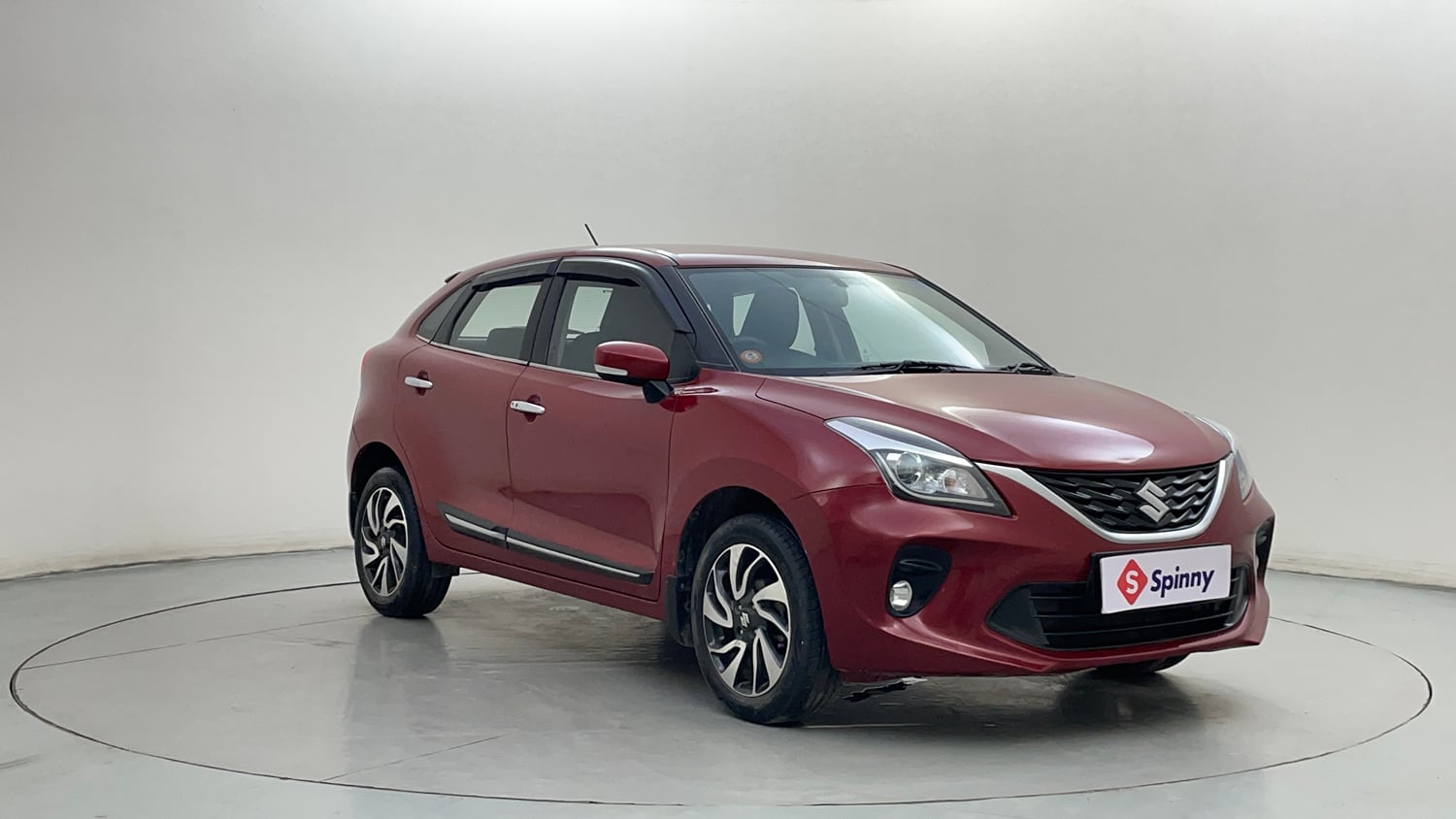 Used 2020 Maruti Suzuki Baleno Zeta Petrol Manual exterior RIGHT FRONT CORNER VIEW