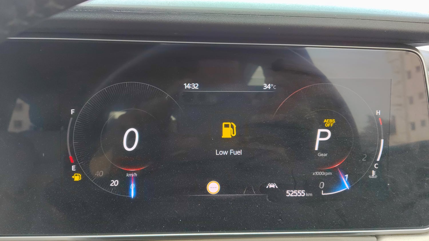 Used 2024 Mahindra XUV700 AX7 Luxury Pack Petrol AT 7 STR Petrol Automatic interior CLUSTERMETER VIEW