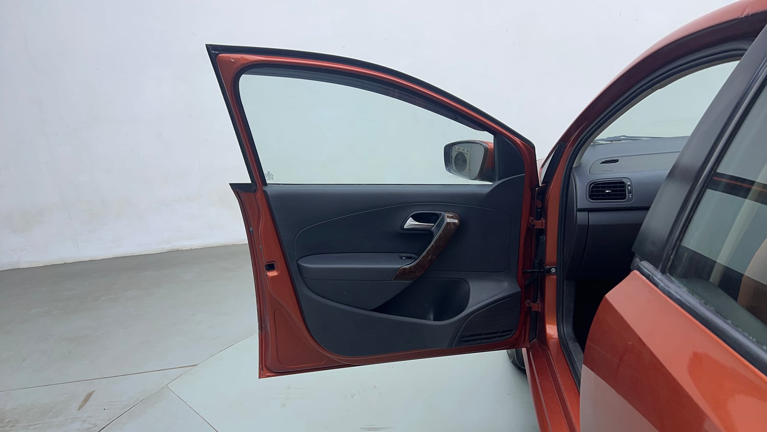 Used 2014 Volkswagen Polo Comfortline 1.2L (P) Petrol Manual interior LEFT FRONT DOOR OPEN VIEW