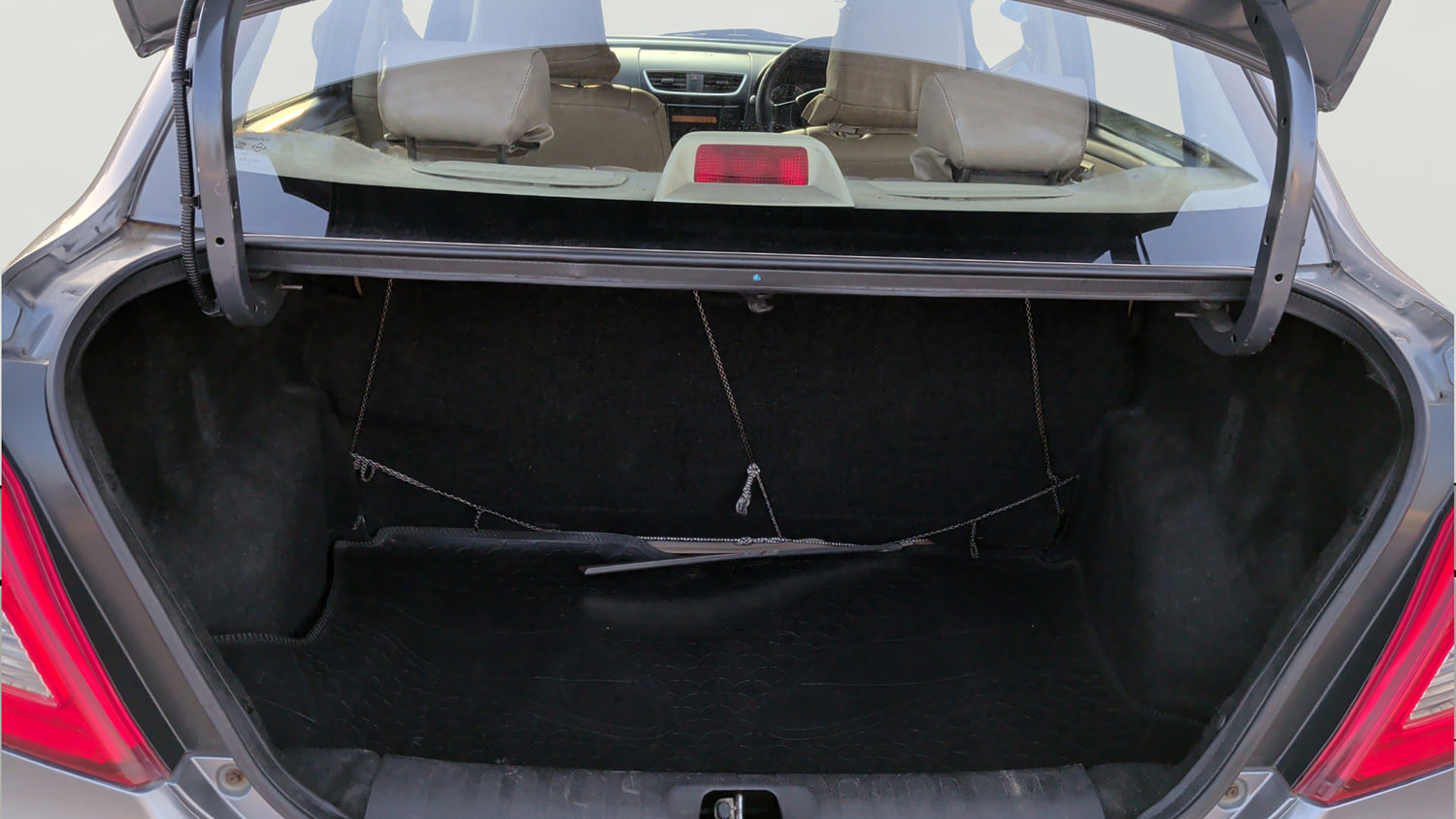 Used 2014 Maruti Suzuki Swift Dzire VXI Petrol Manual interior DICKY INSIDE VIEW