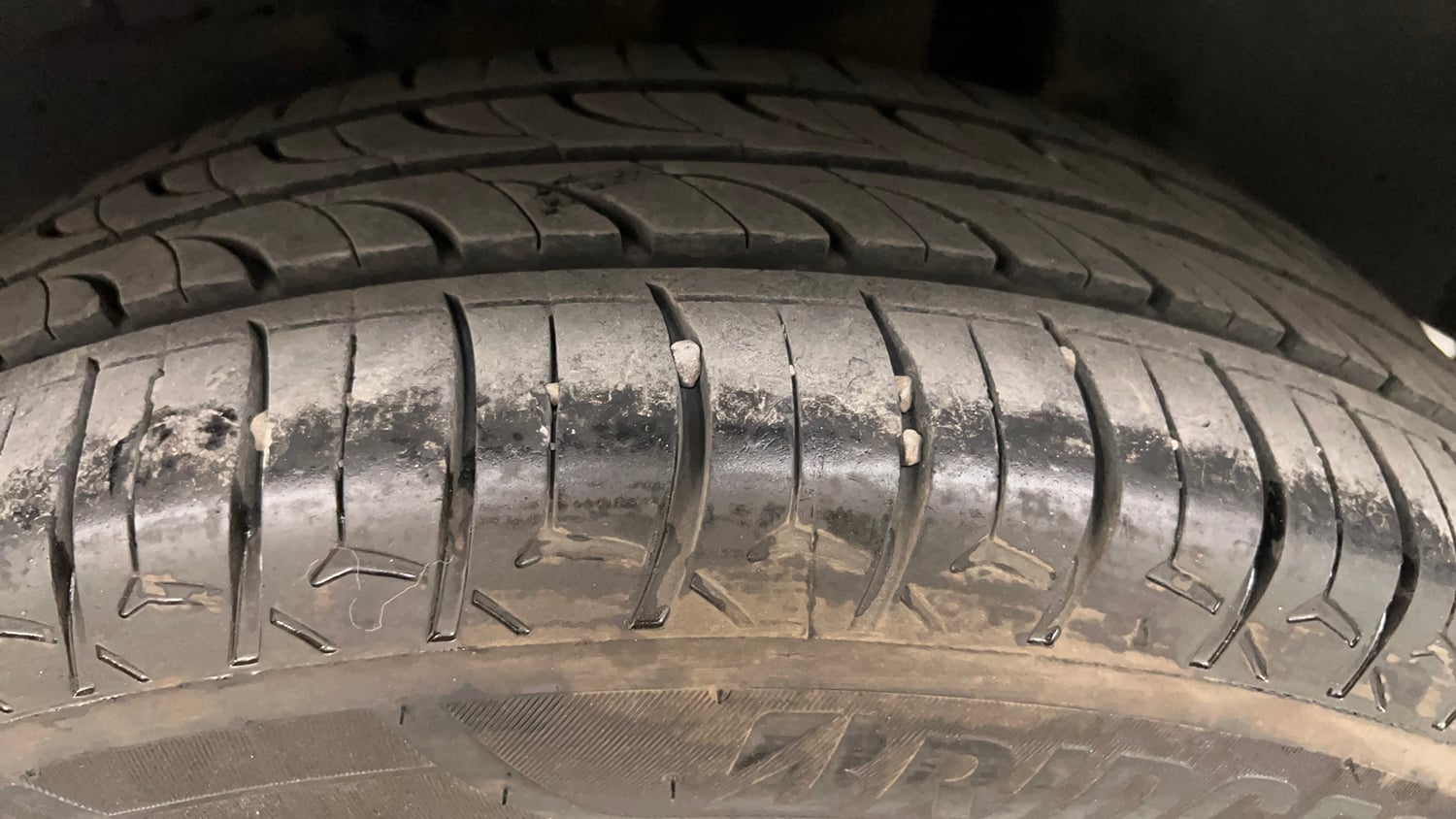 Used 2017 Maruti Suzuki Dzire ZXi AMT Petrol Automatic tyres LEFT REAR TYRE TREAD VIEW