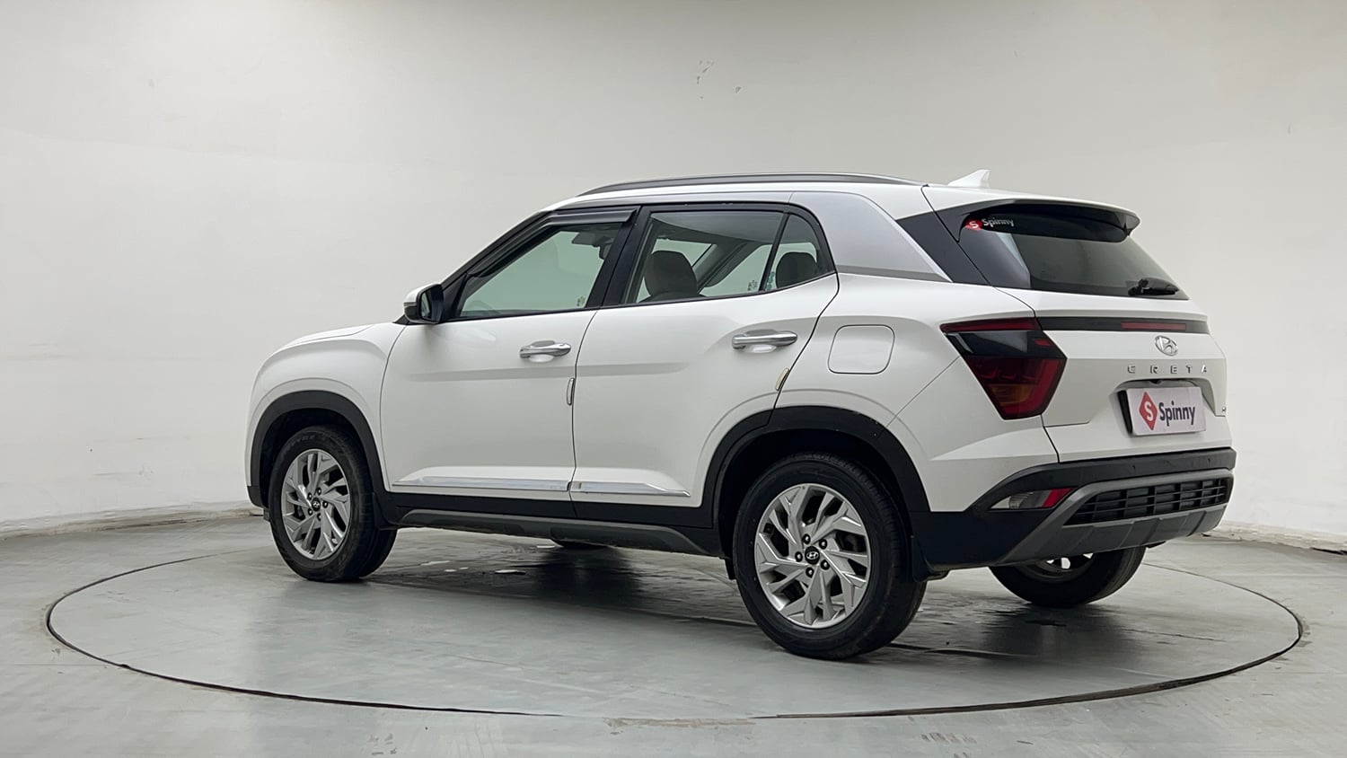 Used 2023 Hyundai Creta SX 1.5 Petrol Petrol Manual exterior LEFT REAR CORNER VIEW