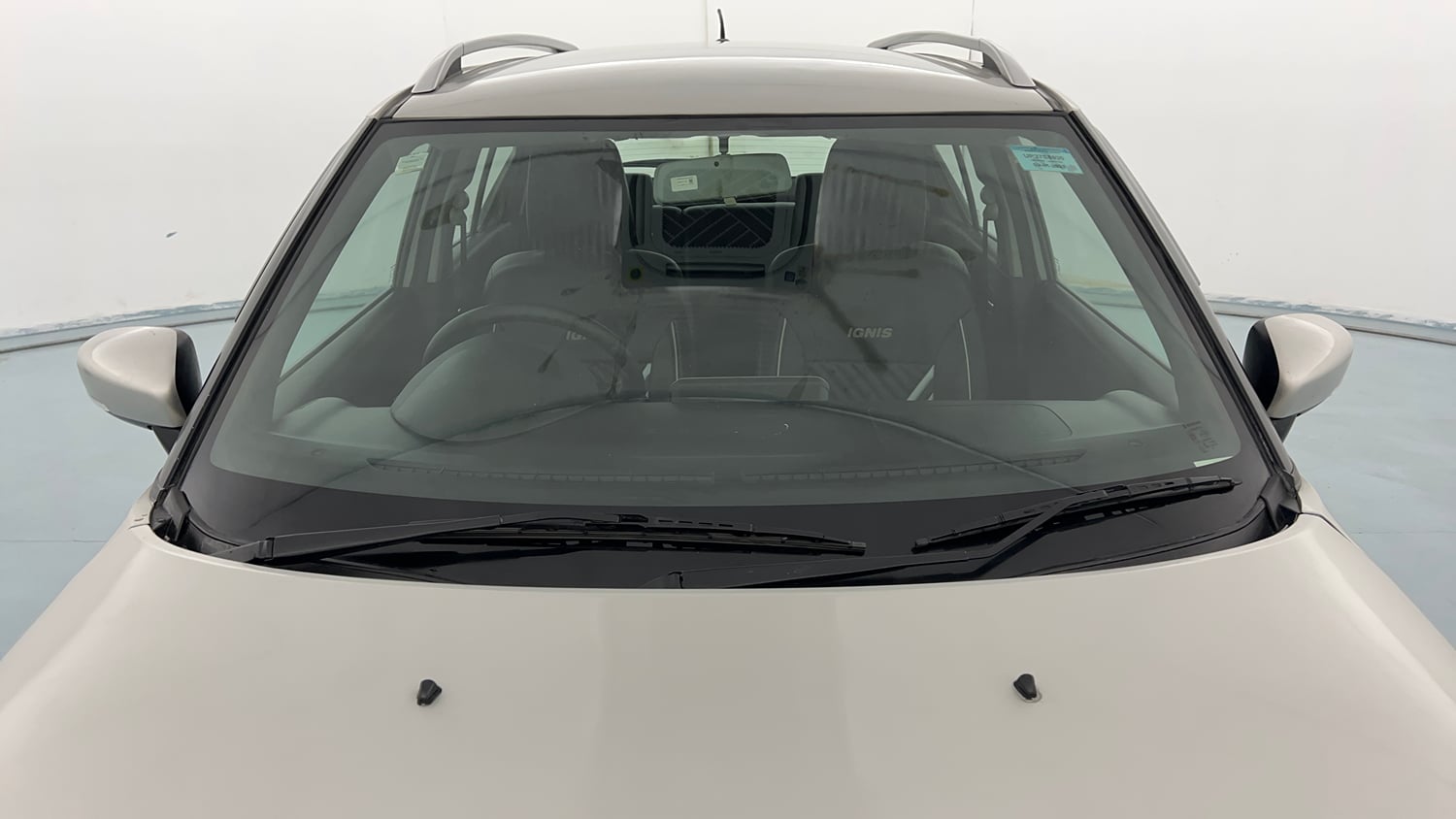Used 2023 Maruti Suzuki Ignis Zeta 1.2 MT Petrol Manual exterior FRONT WINDSHIELD VIEW
