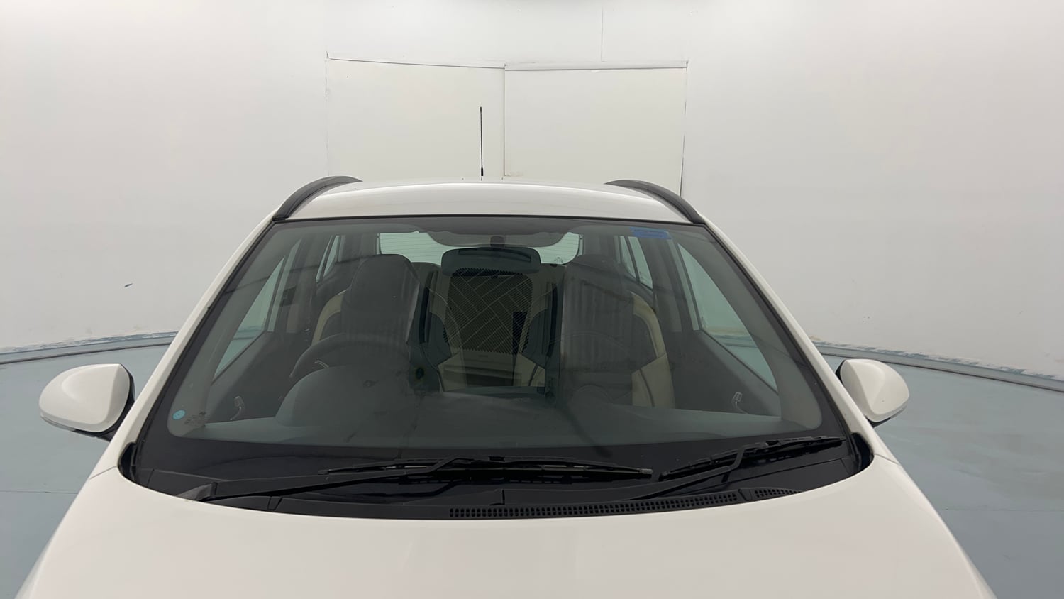 Used 2019 Hyundai Grand i10 Sportz 1.2 Kappa VTVT Petrol Manual exterior FRONT WINDSHIELD VIEW