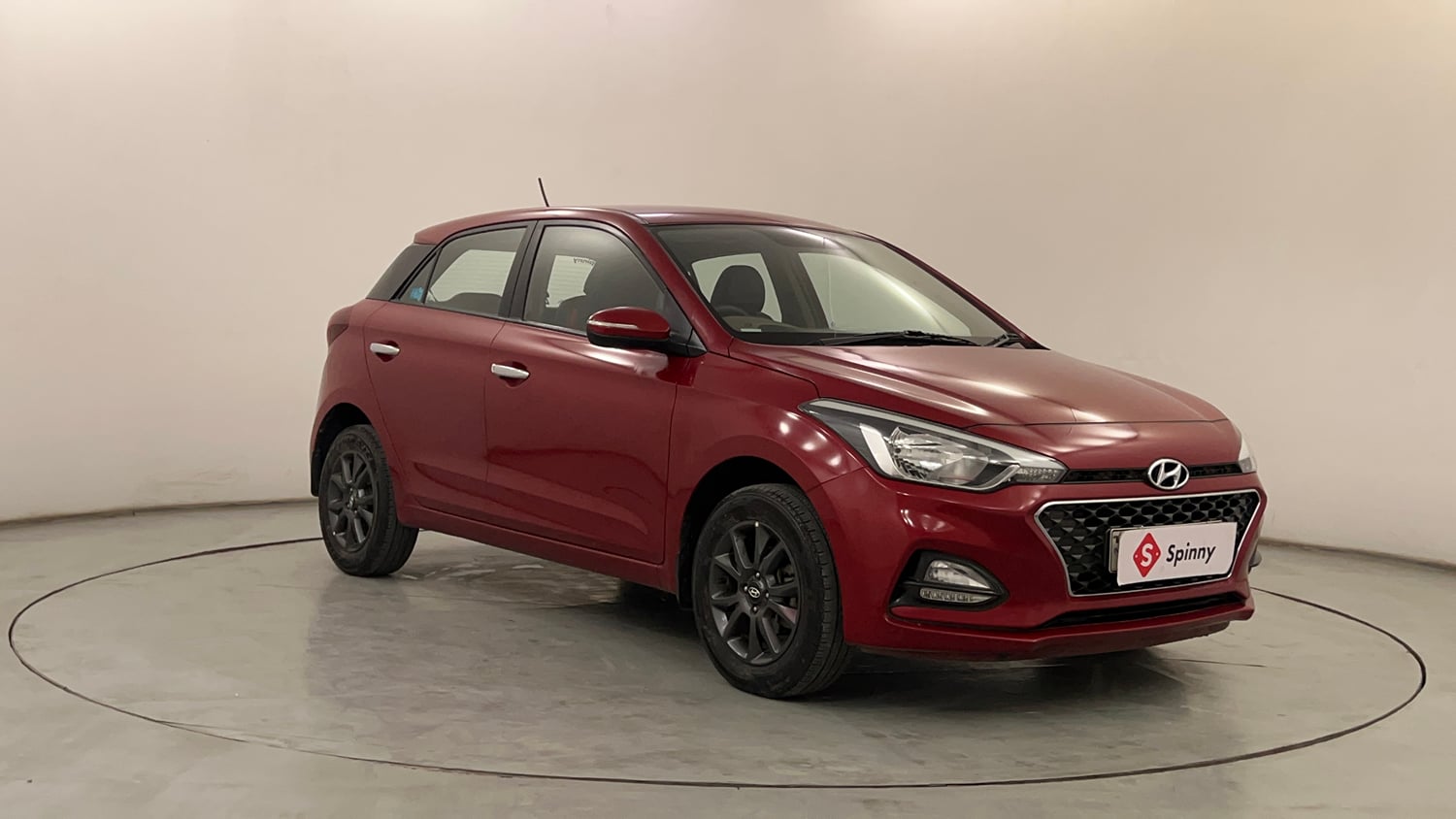 Used 2019 Hyundai Elite i20 Sportz Plus 1.2 Petrol Manual exterior RIGHT FRONT CORNER VIEW