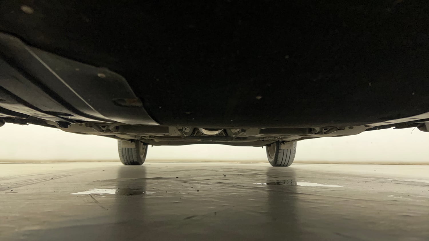 Used 2023 Maruti Suzuki Baleno Zeta MT Petrol Manual extra FRONT LEFT UNDERBODY VIEW