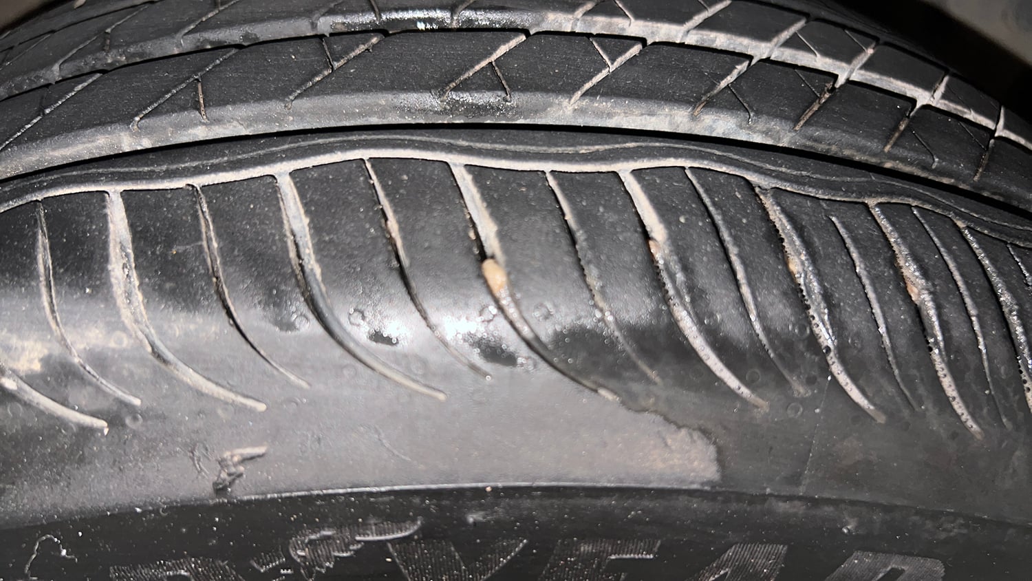 Used 2020 Honda City V Petrol Petrol Manual tyres RIGHT FRONT TYRE TREAD VIEW