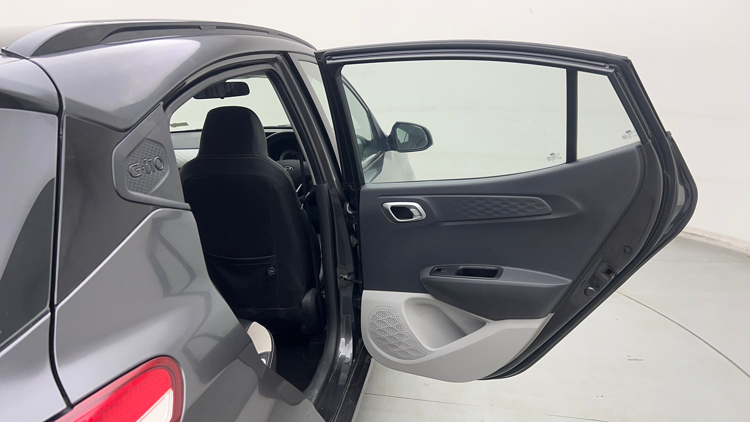 Used 2022 Hyundai Grand i10 Nios Sportz 1.2 Kappa VTVT Petrol Manual interior RIGHT REAR DOOR OPEN VIEW