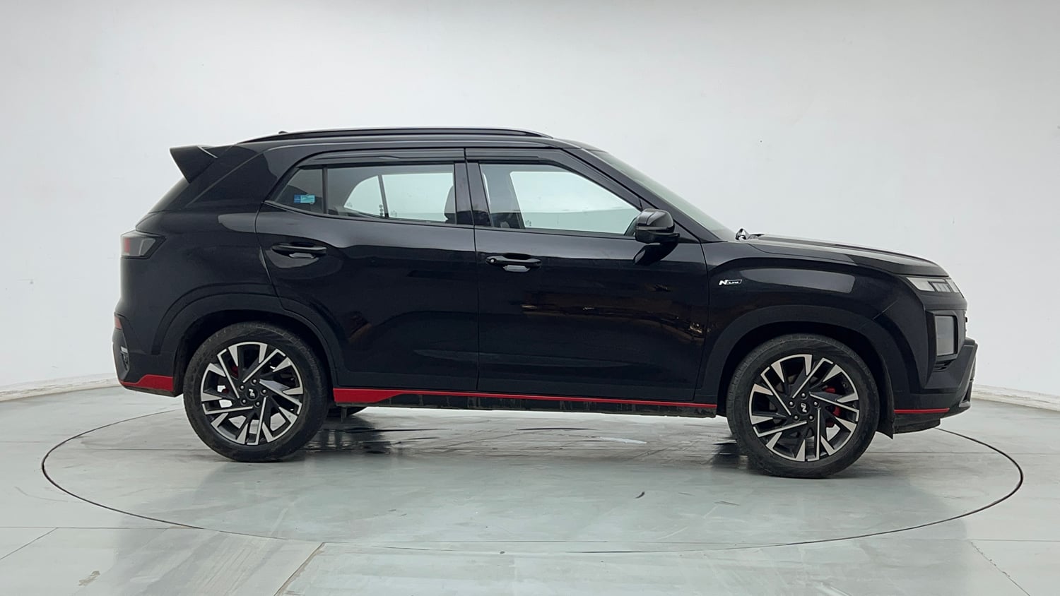Used 2024 Hyundai Creta N-Line N10 1.5 Turbo DCT Petrol Automatic exterior RIGHT SIDE VIEW