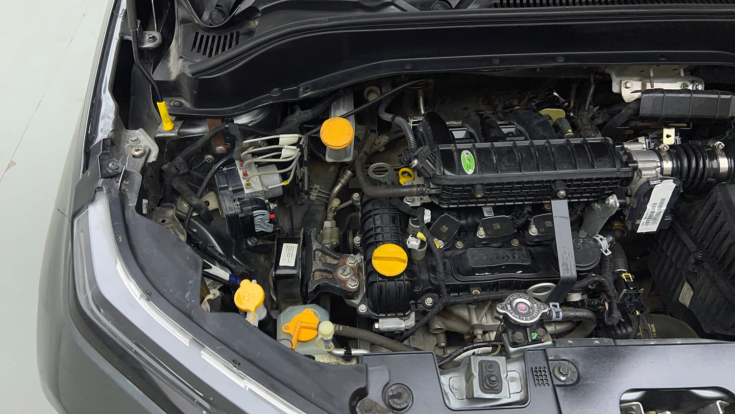 Used 2023 Tata Punch Pure MT Petrol Manual engine ENGINE RIGHT SIDE VIEW