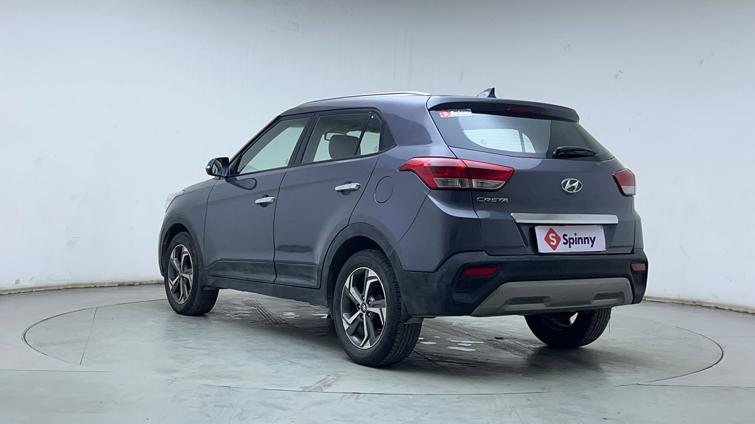 Used 2018 Hyundai Creta SX 1.6 CRDI (O) Diesel Manual exterior LEFT REAR CORNER VIEW