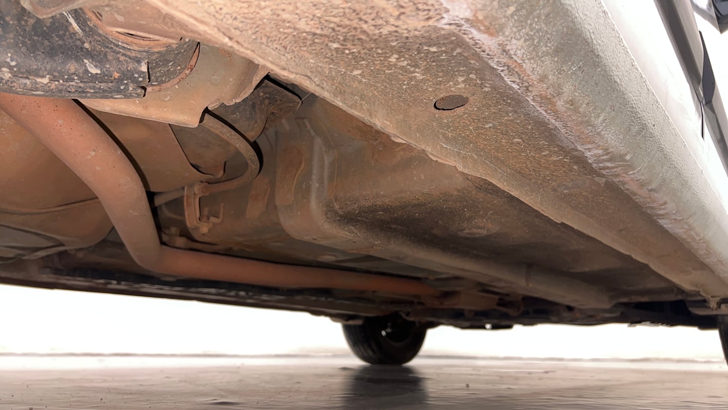 Used 2019 Hyundai Grand i10 Sportz 1.2 Kappa VTVT Petrol Manual extra REAR RIGHT UNDERBODY VIEW